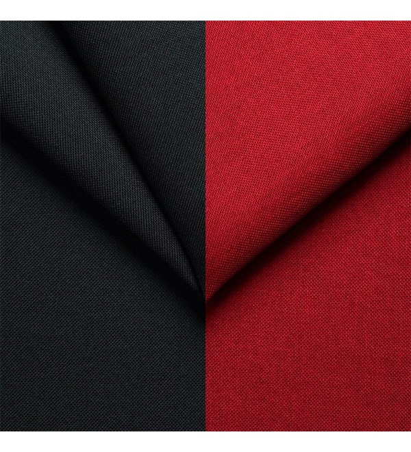 Rozkládací sedací souprava FOLO červená černá