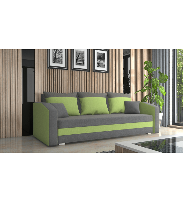 Pohovka FOMA šedá zelená