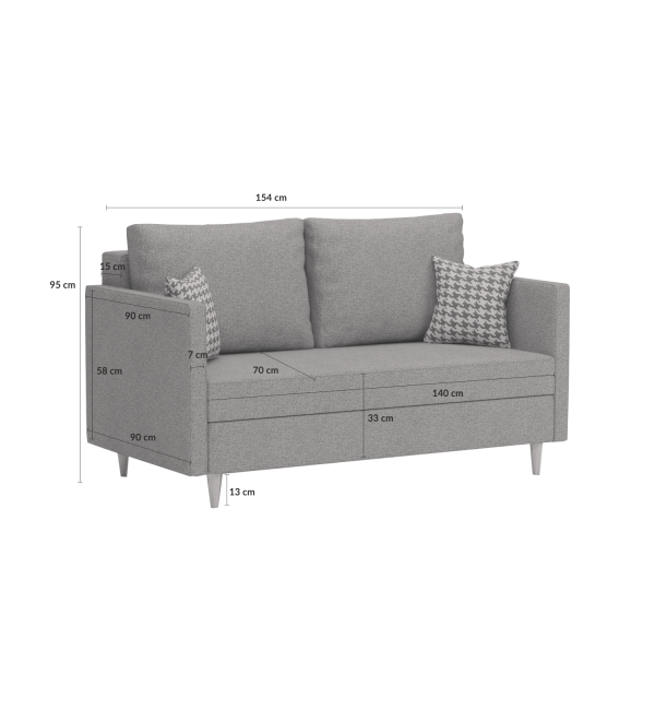 Pohovka HANA - VÝBĚR BAREV