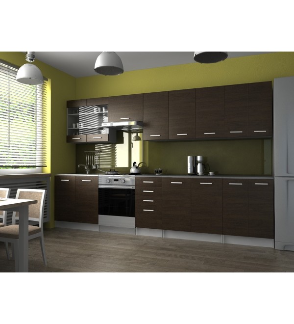 Kuchyňská linka PAULA KLASIK 320/260 wenge