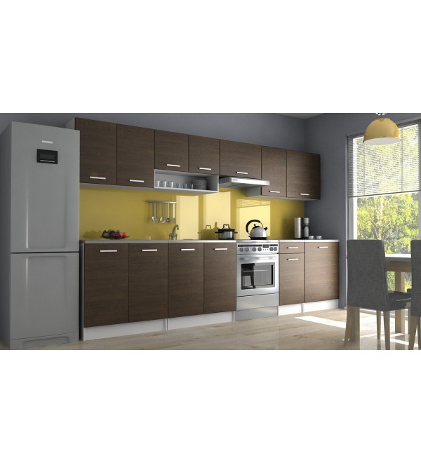 Kuchyňská linka KOLIBA LUX 320/260 wenge