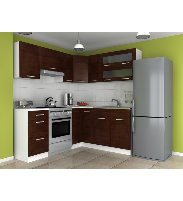 Kuchyňská linka TONY 360/300 LUX wenge