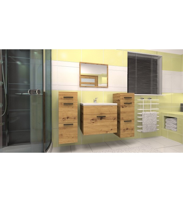 Koupelnová sestava STELO  - dub artisan