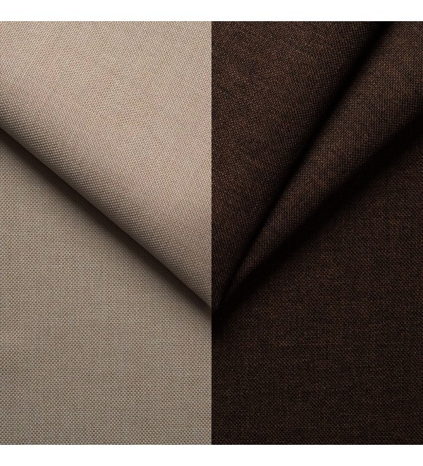 Rohová rozkládací sedačka CELINE béžovo-světlehnědá