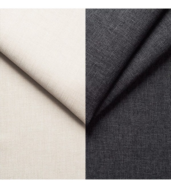 Rohová rozkládací sedačka CELINE bílo-tmavěšedá