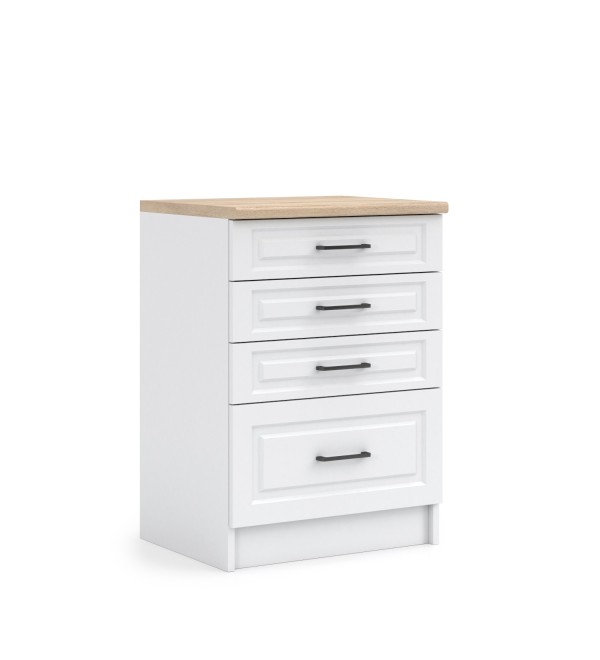 Kuchyňská spodní skříňka 40cm - 4x šuplík SCANDI