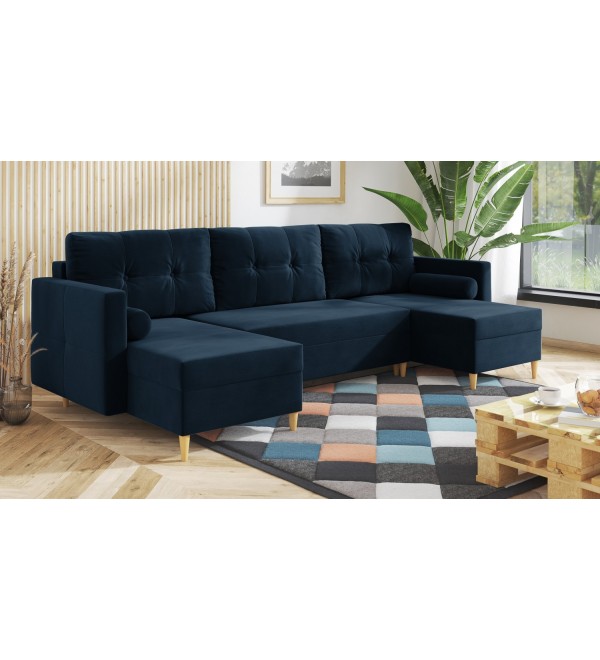 Sedací souprava LORA modrá