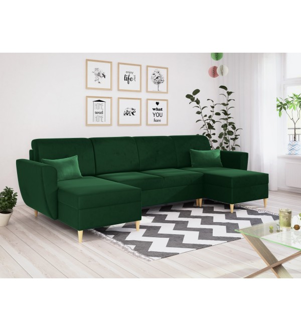 Sedací souprava FLOPY petrolejová