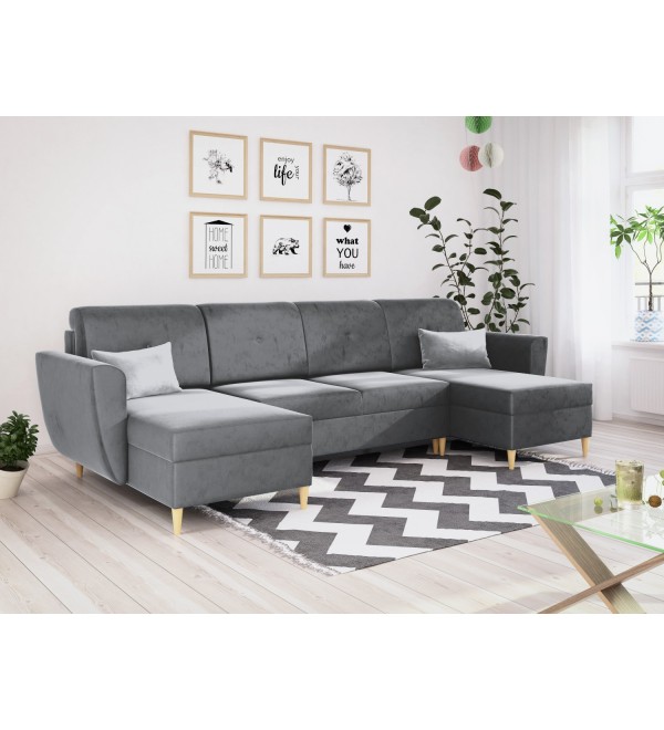 Sedací souprava FLOPY světle šedá