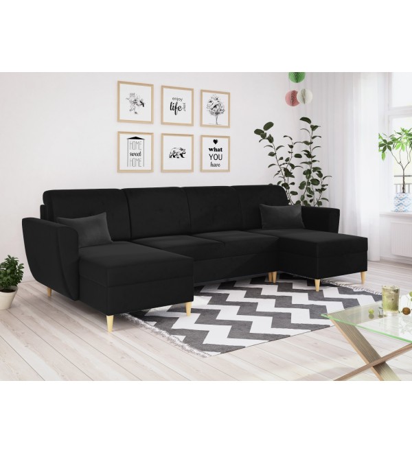 Sedací souprava FLOPY petrolejová