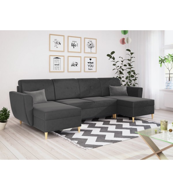 Sedací souprava FLOPY tmavě šedá