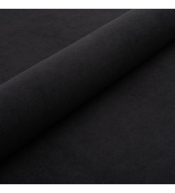 Rohová rozkládací sedačka FRANK - černá